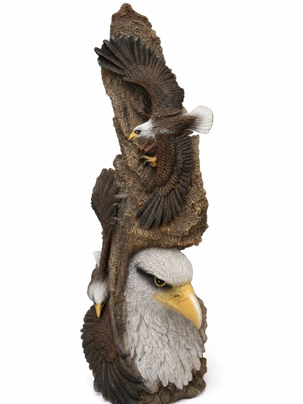 17" High Bald Eagle Sculpture